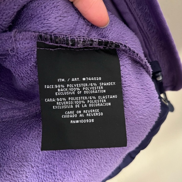 Double Diamond Softshell Plum Purple Fleece Jacket Women’s Small - Picture 9 of 12